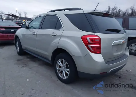 2016 Chevrolet Equinox Lt из США, поврежденный, VIN 1GNALCEK0GZ108137